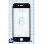 Защитное стекло 4D для Apple iPhone 6/6S черное
