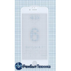 Защитное стекло 4D для Apple iPhone 6/6S белое