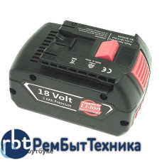 Аккумулятор для BOSCH (p/n: 2607336091, 2607336092, 2607336170, BAT609, BAT618), 3.0Ah 18V