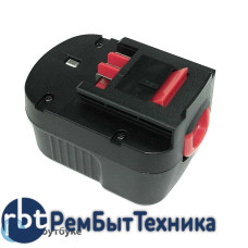 Аккумулятор для BLACK&DECKER (p/n: A12, A12E, A12EX, A12-XJ, FS120B, FSB12, HPB12) 1.5Ah 12V