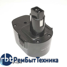 Аккумулятор для DEWALT (p/n: DC9091, DE9038, DE9091, DE9092, DE9094, DW9094), 2,0Ah 14.4V Ni-Cd
