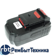 Аккумулятор для PORTER-CABLE (p/n: PC18B, PC18BLEX), 2.5Ah 18V Ni-Mh