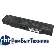 Аккумуляторная батарея VGP-BPS9 для ноутбука Sony Vaio VGN-CR 6600mah черная OEM