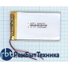 Аккумулятор Li-Pol (батарея) 4*40*70мм 2pin 3.7V/1000mAh