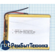 Аккумулятор Li-Pol (батарея) 3*60*85мм 2pin 3.7V/1500mAh