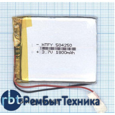 Аккумулятор Li-Pol (батарея) 5*42*50мм 2pin 3.7V/1800mAh Аккумулятор Li-Pol (батарея) 5*42*50мм 2pin 3.7V/1800mAh