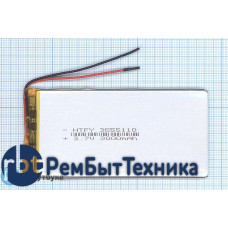 Аккумулятор Li-Pol (батарея) 3.5*55*110мм 2pin 3.7V/3000mAh