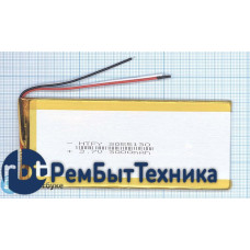 Аккумулятор Li-Pol (батарея) 3*55*130мм 3pin 3.7V/3000mAh