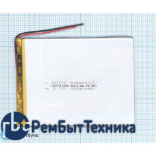 Аккумулятор Li-Pol (батарея) 3*88*117мм 2pin 3.7V/4800mAh Аккумулятор Li-Pol (батарея) 3*88*117мм 2pin 3.7V/4800mAh