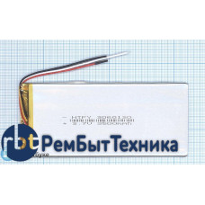 Аккумулятор Li-Pol (батарея) 3*60*130мм 3pin 3.7V/3500mAh Аккумулятор Li-Pol (батарея) 3*60*130мм 3pin 3.7V/3500mAh