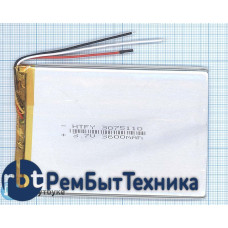 Аккумулятор Li-Pol (батарея) 3*75*110мм 3pin 3.7V/3600mAh