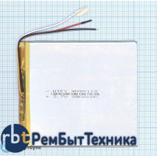Аккумулятор Li-Pol (батарея) 3*95*110мм 3pin 3.7V/3800mAh Аккумулятор Li-Pol (батарея) 3*95*110мм 3pin 3.7V/3800mAh
