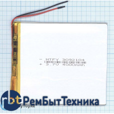 Аккумулятор Li-Pol (батарея) 3*92*104мм 2pin 3.7V/4000mAh