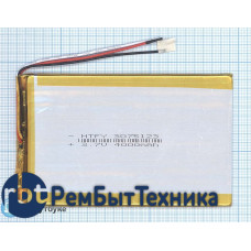 Аккумулятор Li-Pol (батарея) 3*75*123мм 3pin 3.7V/4000mAh