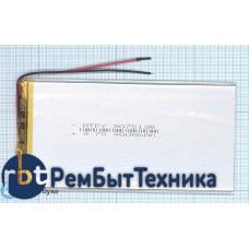 Аккумулятор Li-Pol (батарея) 3*75*135мм 2pin 3.7V/4000mAh Аккумулятор Li-Pol (батарея) 3*75*135мм 2pin 3.7V/4000mAh