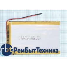 Аккумулятор Li-Pol (батарея) 4*70*130мм 2pin 3.7V/4000mAh Аккумулятор Li-Pol (батарея) 4*70*130мм 2pin 3.7V/4000mAh