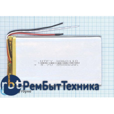 Аккумулятор Li-Pol (батарея) 3*60*110мм 3pin 3.7V/3500mAh