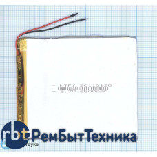 Аккумулятор Li-Pol (батарея) 3*110*120мм 2pin 3.7V/6500mAh