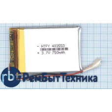 Аккумулятор Li-Pol (батарея) 4*35*50мм 2pin 3.7V/750mAh