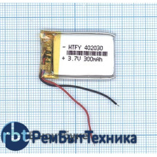 Аккумулятор Li-Pol (батарея) 4*20*30мм 2pin 3.7V/300mAh