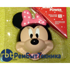 Универсальный внешний аккумулятор Powerbank Minnie mouse 5200mAh Универсальный внешний аккумулятор Powerbank Minnie mouse 5200mAh