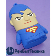Универсальный внешний аккумулятор Powerbank SUPERMAN 1200 mAh Универсальный внешний аккумулятор Powerbank SUPERMAN 1200 mAh