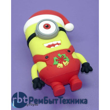 Универсальный внешний аккумулятор Powerbank Minions-santa 5200mah