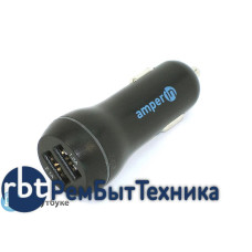 Автомобильное зарядное устройство OEM_noname CCB-2USB USB 1 DC 5V/2.1A USB 2 5V/1A Черный