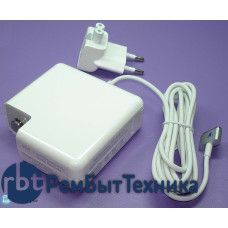 Блок питания (сетевой адаптер) для ноутбуков Apple 20V 4.25A 85W MagSafe2 T-shape REPLACEMENT