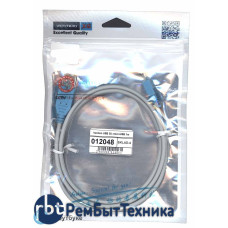 Дата кабель Vention USB 2.0 - microUSB 1m серый круглый