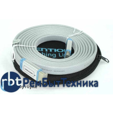 Кабель Vention HDMI (H450) 3m серый плоский в оплетке в круглом кейсе