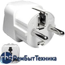 Адаптер сетевой универсальный NO:008 для евророзетки с заземлением