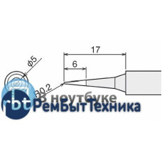 Жало для паяльника Goot PX-60RT-SB оригинал