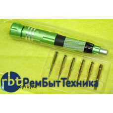 Отвертка со сменными насадками Best BST-8927B зелёная