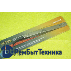 Пинцет Vetus ESD-7A антистатический, изогнутый, черный 130мм