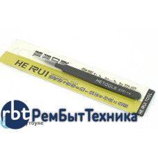 Пинцет HETOOLS ESD-14 прямой, чёрный120мм
