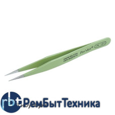 Пинцет Pro'sKit 1PK-101T антимагнитный, прямой, зеленый 120мм