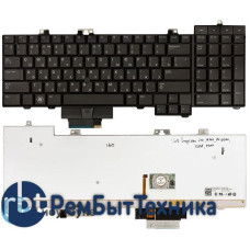 Клавиатура для ноутбука Dell Precision M6400 M6500 с указателем (point stick) с подсветкой Клавиатура для ноутбука Dell Precision M6400 M6500 с указателем (point stick) с подсветкой