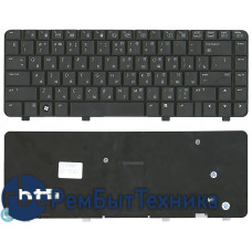 Клавиатура для ноутбука HP 530 черная Клавиатура для ноутбука HP 530 черная