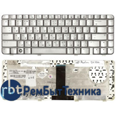 Клавиатура для ноутбука HP Pavilion dv3000 dv3500 series серебристая