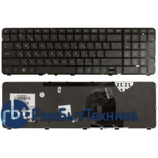 Клавиатура для ноутбука HP Pavilion dv7-4000 черная c черной рамкой Клавиатура для ноутбука HP Pavilion dv7-4000 черная c черной рамкой