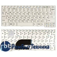 Клавиатура для ноутбука Acer Aspire One A110 A150 D150 D250 ZG5 ZG8 белая