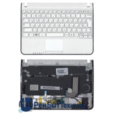 Клавиатура для ноутбука Samsung N210 N220 топ-панель белая