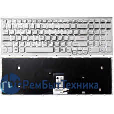 Клавиатура для ноутбука Sony Vaio VPC-EB белая