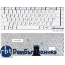 Клавиатура для ноутбука Samsung M50 серебристая