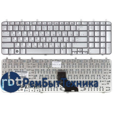 Клавиатура для ноутбука HP Pavilion dv7-1000 серебристая