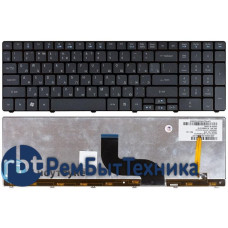 Клавиатура для ноутбука Acer Aspire 5810T черная с подсветкой Клавиатура для ноутбука Acer Aspire 5810T черная с подсветкой