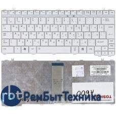 Клавиатура для ноутбука Toshiba M800 Satellite U400 U405 белая