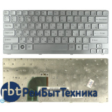 Клавиатура для ноутбука Sony Vaio VGN-CR серебристая Клавиатура для ноутбука Sony Vaio VGN-CR серебристая