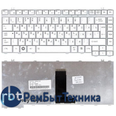 Клавиатура для ноутбука Toshiba Satellite A200 A210 A300 M300 L300 M500 M505 серебристая